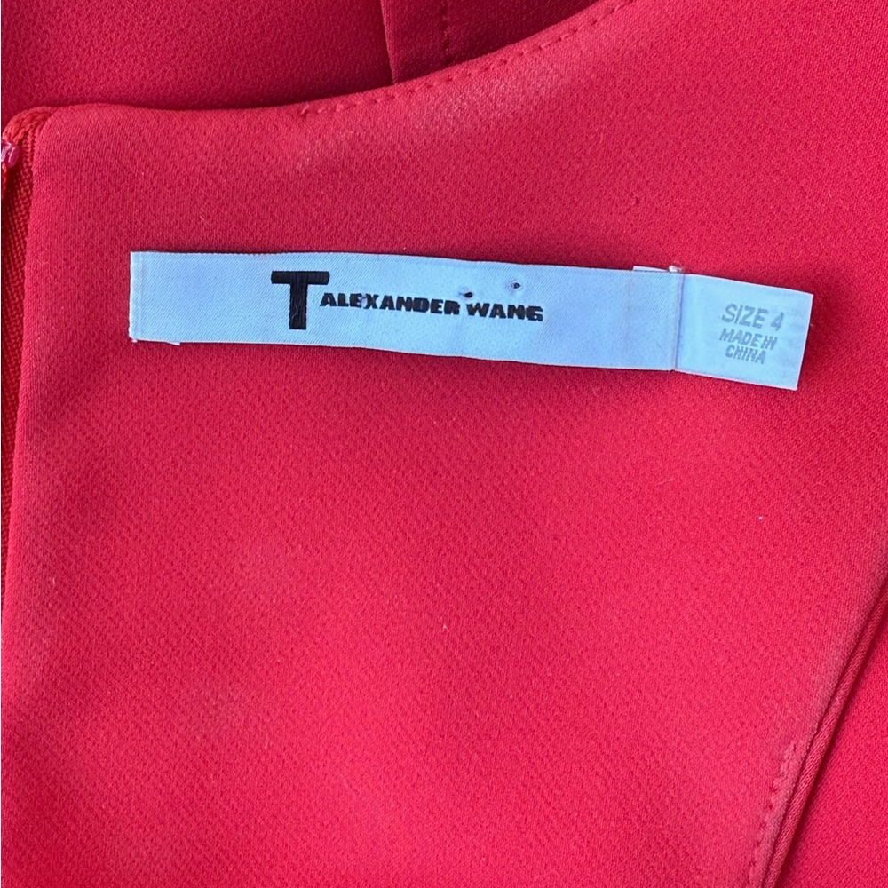 T by Alexander Wang racerback mini bodycon dress - size 4 - Picture 2 of 4